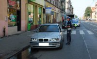 policjanci i strażnicy podczas działań
