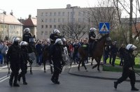 Zabezpieczenie meczu Ruch Chorzów - Wisła Kraków 03.04.2016 r.