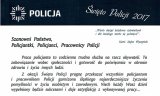 Życzenia dla policjantów