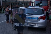 Policjanci na &quot;Vive la cwajka&quot;