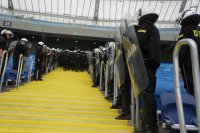 Ćwiczenia Policji na Stadionie Śląskim