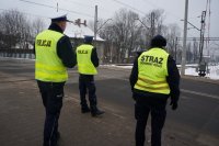 Policjanci na akcji Bezpieczny przejazd – „Szlaban na ryzyko!”