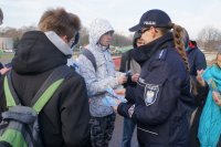 Policjanci i Strażacy na akcji &quot;Dej pozor co niy ujedziesz&quot;