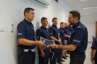 Komendant nagrodził policjantów