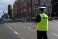 Chorzowscy policjanci zabezpieczali pierwszy z dwóch etapów &quot;Tour de Pologne&quot;