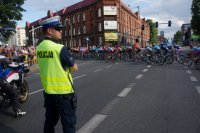 Chorzowscy policjanci zabezpieczali pierwszy z dwóch etapów &quot;Tour de Pologne&quot;