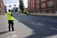 Chorzowscy policjanci zabezpieczali pierwszy z dwóch etapów &quot;Tour de Pologne&quot;