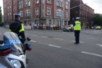 Chorzowscy policjanci zabezpieczali pierwszy z dwóch etapów &quot;Tour de Pologne&quot;