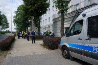 Chorzowscy policjanci w trakcie zabezpieczenia trzeciego etapu &quot;Tour de Pologne&quot;