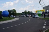 Chorzowscy policjanci w trakcie zabezpieczenia trzeciego etapu &quot;Tour de Pologne&quot;