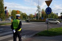 Policjanci w trakcie zabezpieczenia &quot;Tauron Speedway Euro Championschip&quot;