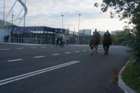 Policjanci w trakcie zabezpieczenia &quot;Tauron Speedway Euro Championschip&quot;