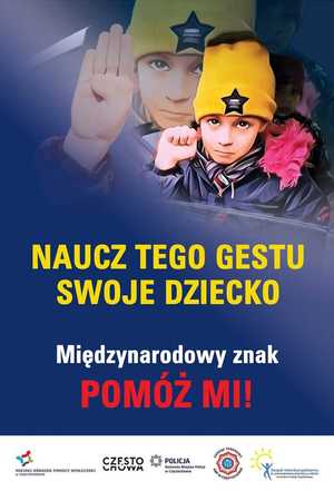 plakat- źródło Komenda Miejska Policji w Częstochowie