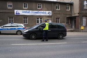 policjanci w trakcie działań