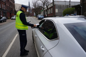 policjanci w trakcie działań