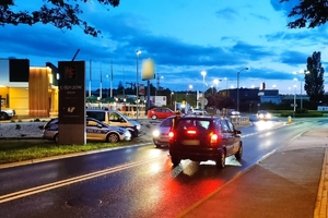 policjanci w trakcie działań