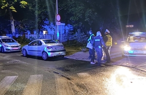 policjanci w trakcie działań