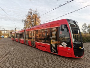 Tramwaj, którym poruszał się fałszywy motorniczy