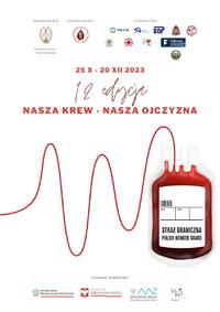 Grafika akcji &quot;Nasza Krew - nasza Ojczyzna&quot;