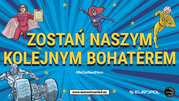 Grafika akcji: Zostań naszym kolejnym bohaterem