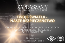 Grafika akcji Twoje światła - nasze bezpieczeństwo