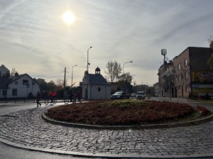 Na zdjęciu samochód straży miejskiej.